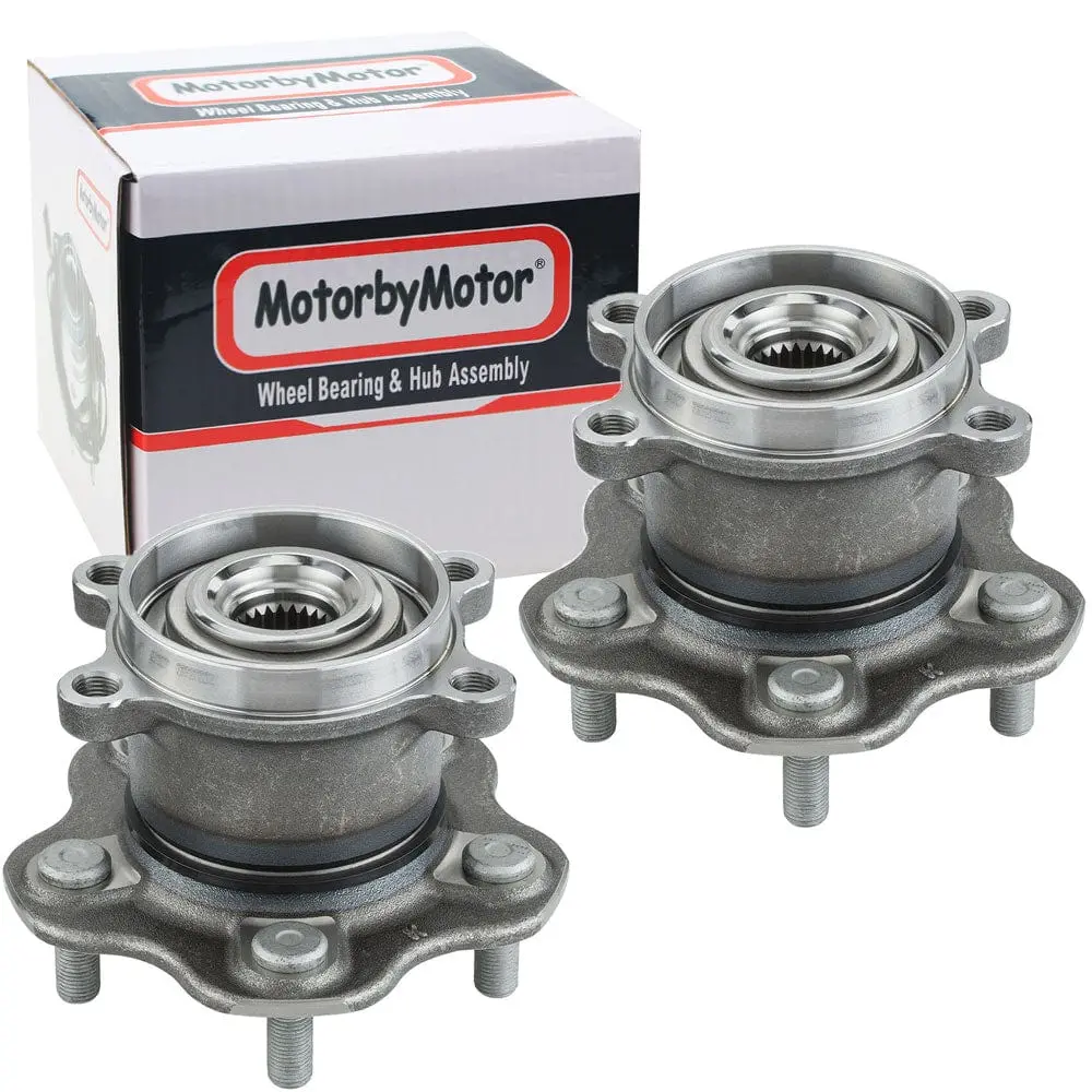 Nissan Rogue Rear Wheel Bearing Hub Assembly, 5 Lugs – 512535 (2 Pack) 1