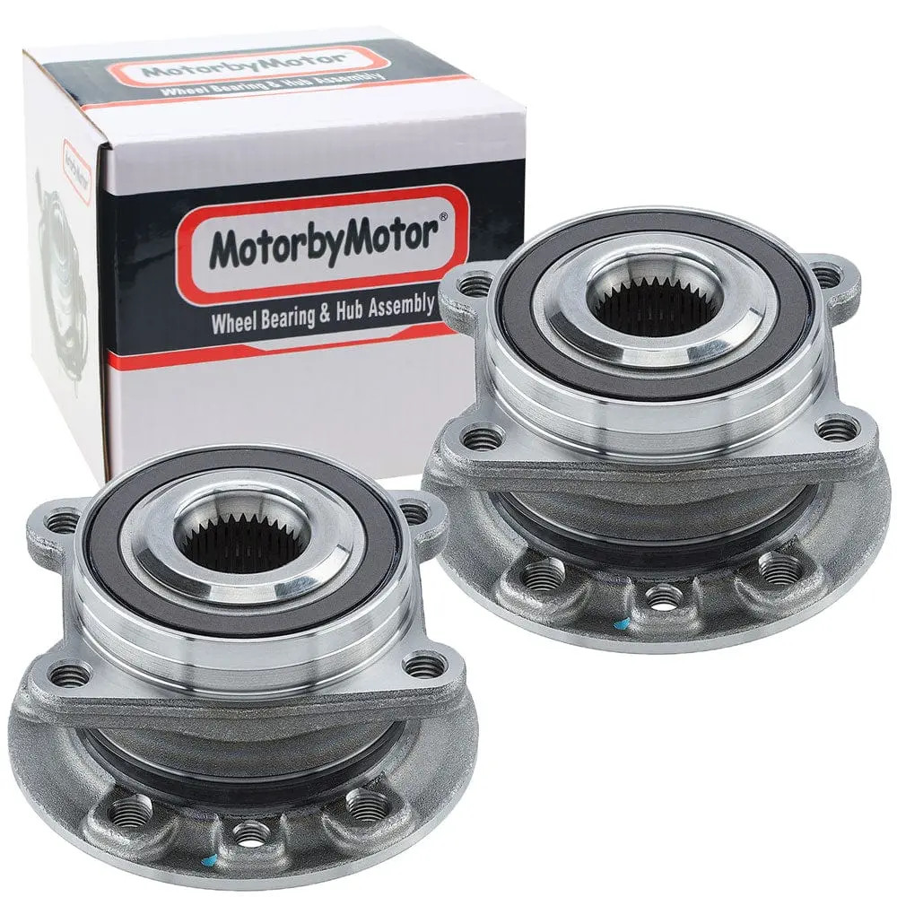 Chrysler Pacifica Rear Wheel Bearing Hub Assembly, 5 Lugs W/Abs – 512288 (2 Pack) 1