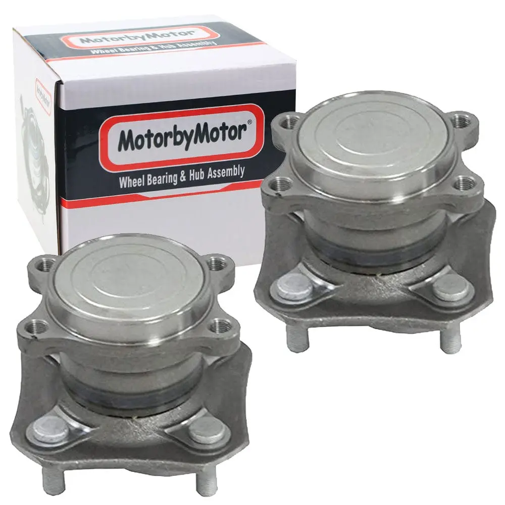 Nissan Sentra Rear Wheel Bearing Hub Assembly, 4 Lugs – 512385 (2 Pack) 1