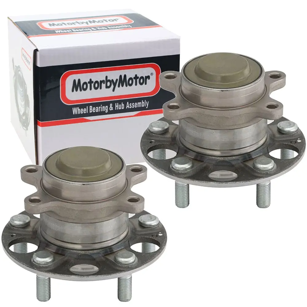 Honda Civic Rear Wheel Bearing Hub Assembly, 5 Lugs – 512450 (2 Pack) 1