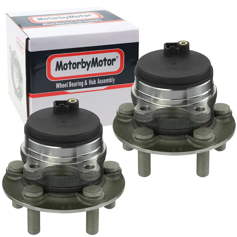 Ford Edge Rear Wheel Bearing Hub Assembly, 5 Lugs – 512580 (2 Pack) 1