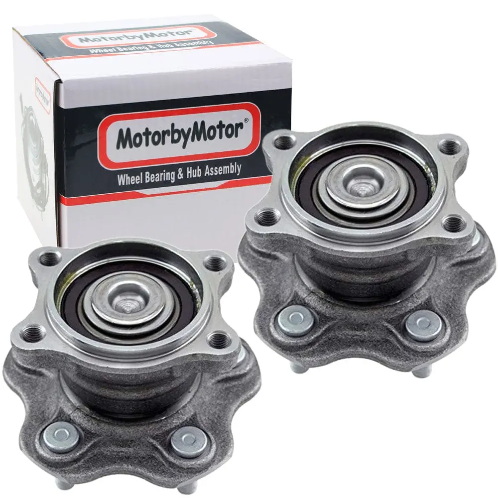 Nissan Quest Rear Wheel Bearing & Hub Assembly 2004 2005 2006 2007 2008 2009 Wheel Hub W/5 Lugs, W/Abs-512268 - 2 Pack 1