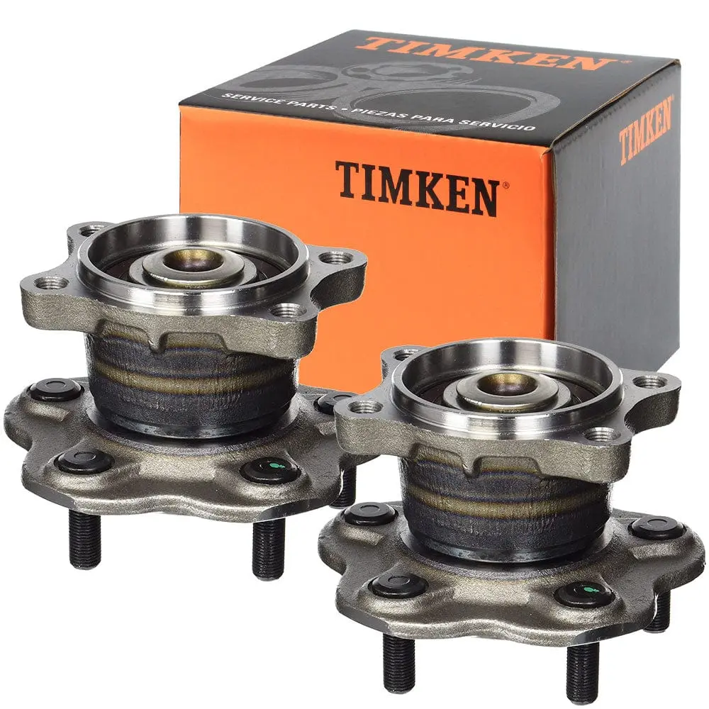 Timken 512201 Rear Wheel Bearing Hub Assembly Altima Maxima 2002 -2008 2Pcs 1