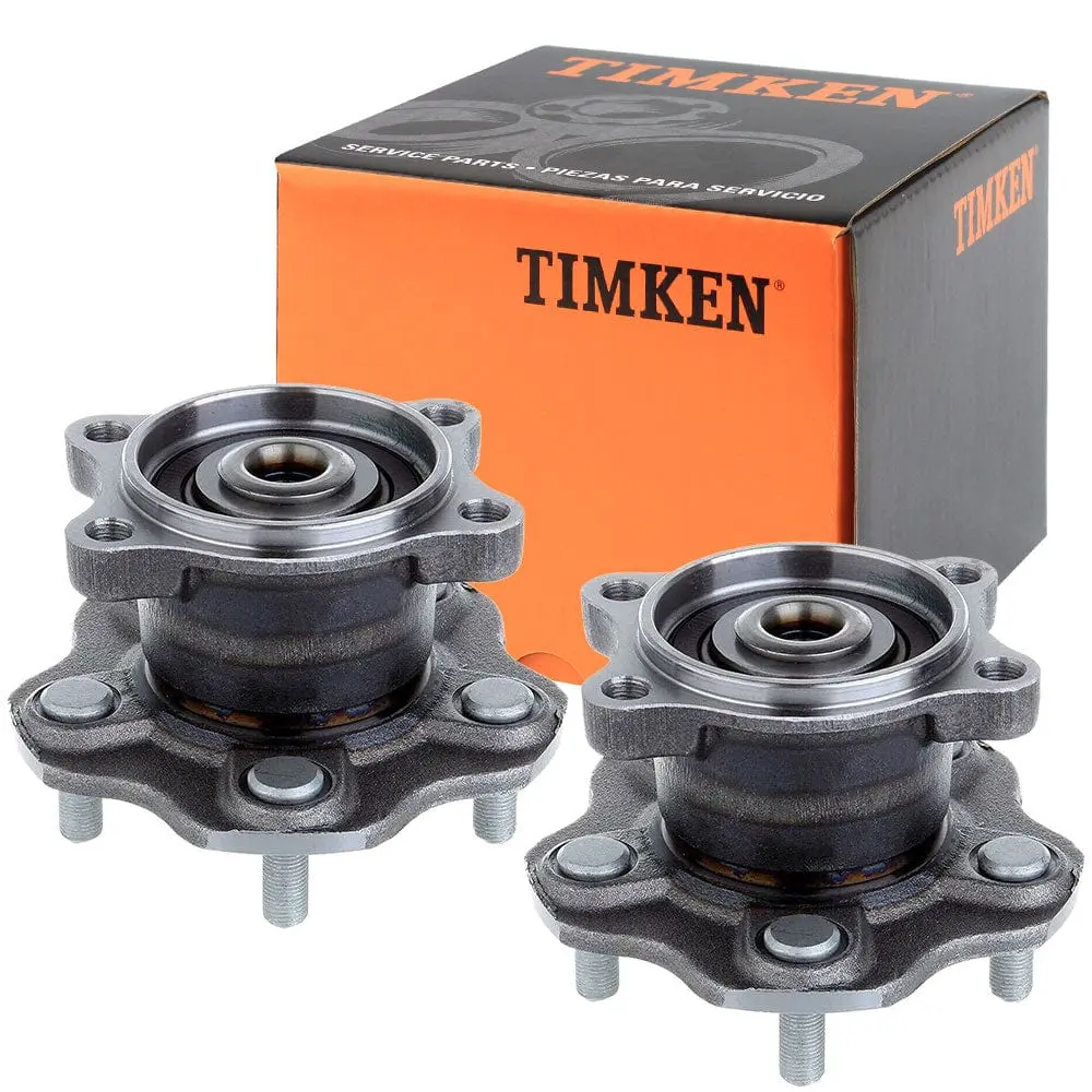 Timken 512201 Rear Wheel Bearing Hub Assembly Nissan Quest 2004-2009 2Pcs 1