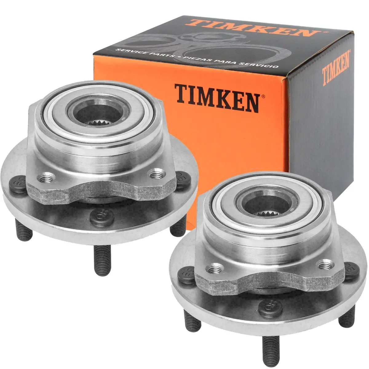 Timken 513123 Front Wheel Bearing Hub Assembly Plymouth Voyager Prowler Grand Voyager 2Pcs 1