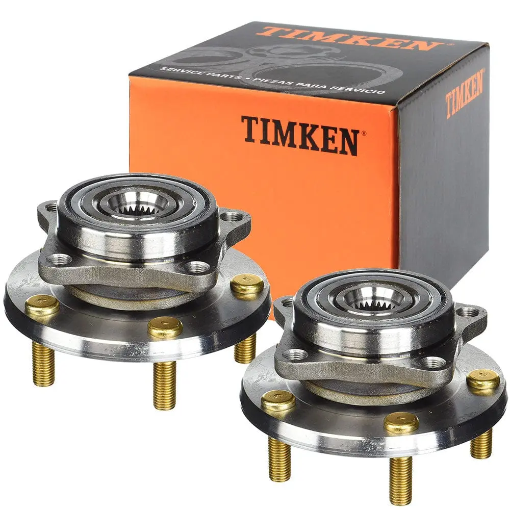 Timken 513157 Front Wheel Bearing Hub Assembly Dodge Avenger 1995-2000 2Pcs 1