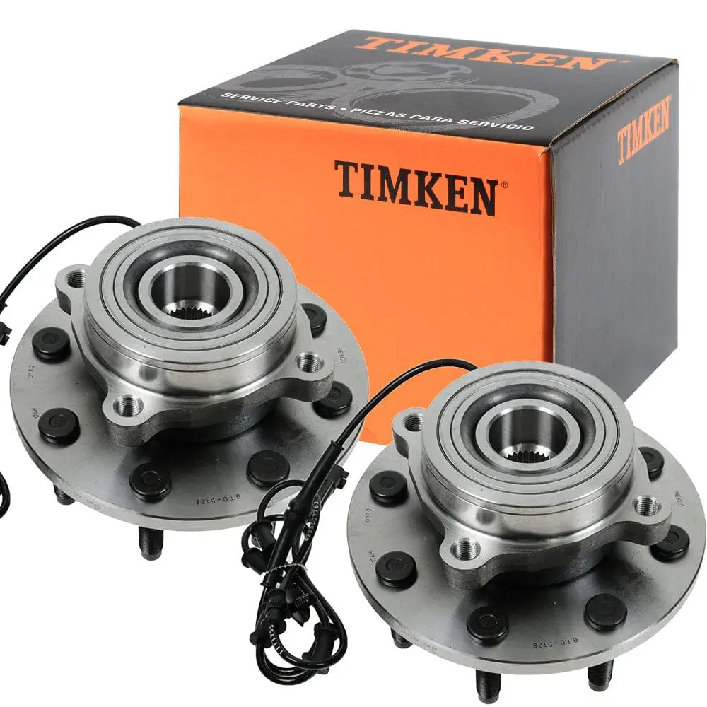 Timken Ha590166 Front Hub Assembly 2-Pack For Ram 1500-3500 4Wd 03-08 1