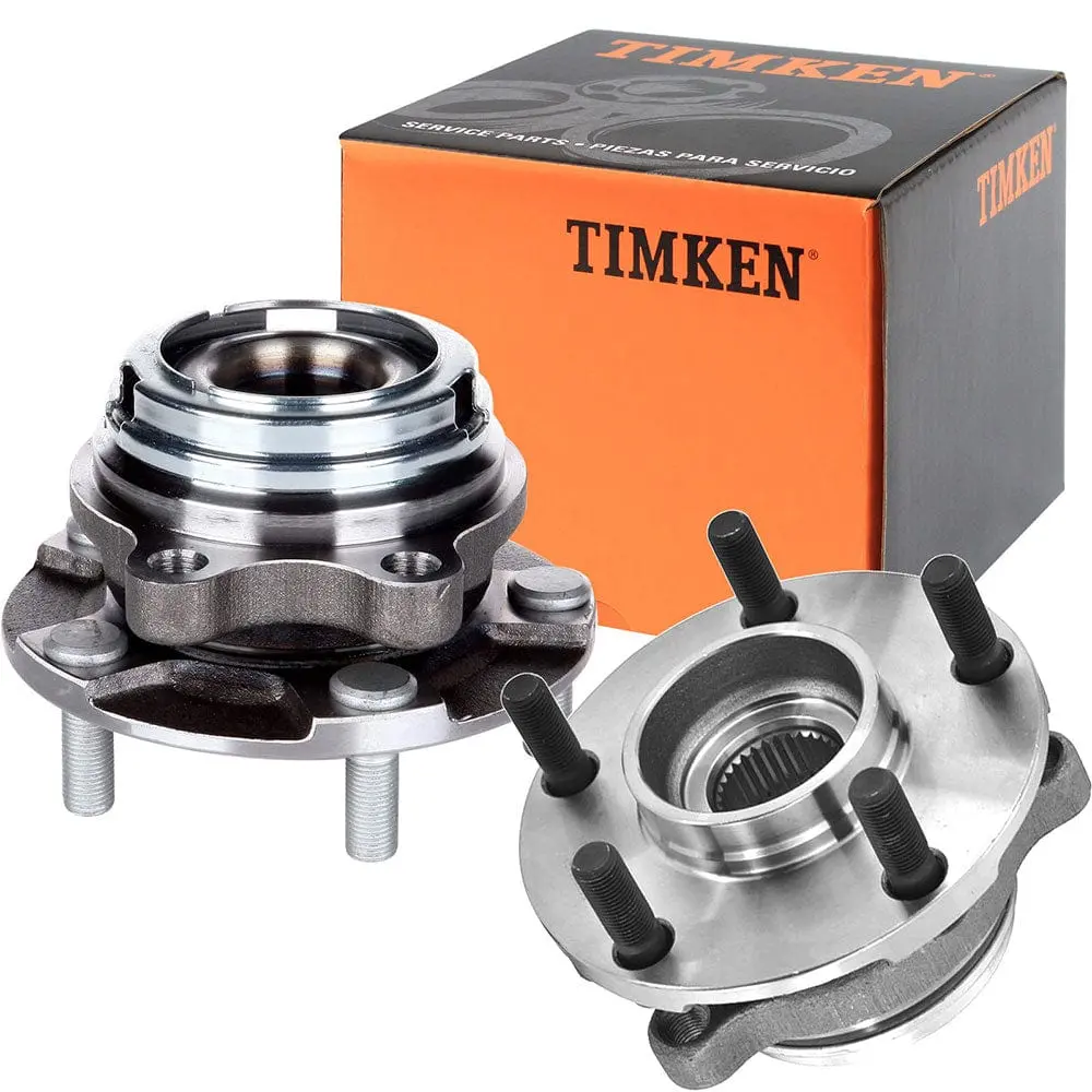 Timken Ha590236 Front Right Wheel Hub Bearing Assembly For Nissan Murano Quest W/Abs-2Pcs 1
