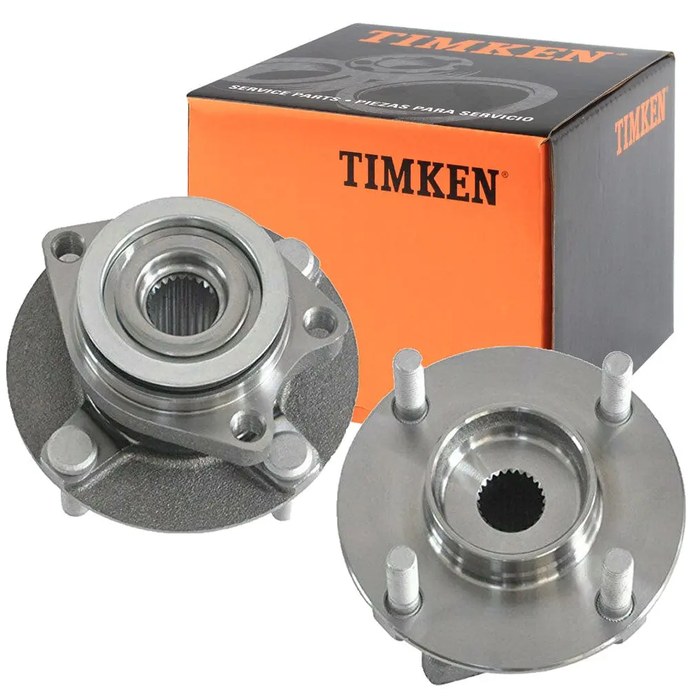 Timken-Ha590285 Front Wheel Bearing & Hub Assembly Fits 2007 - 2011 Nissan Versa-2Pcs 1