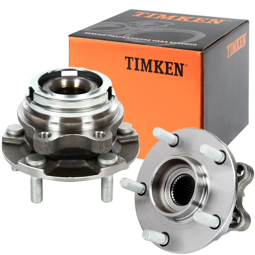 Timken Ha590372 Front Left Wheel Bearing Hub Assembly 2009-2015 Nissan Murano-2Pcs 1