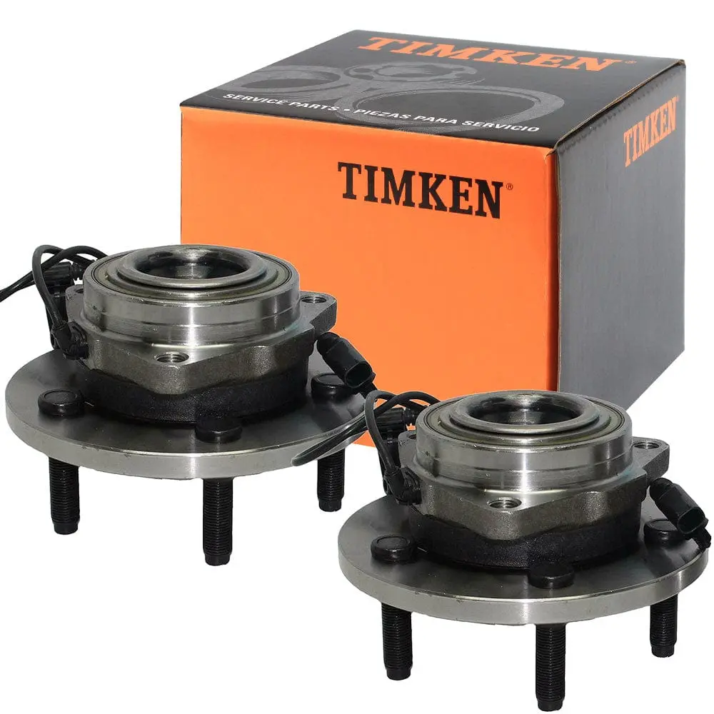 Timken Tkha590035 Front Wheel Bearing Hub Assembly For 2005 - 2010 Dodge Dakota W/ Abs 4 Wheel Abs (2 Pack) 1