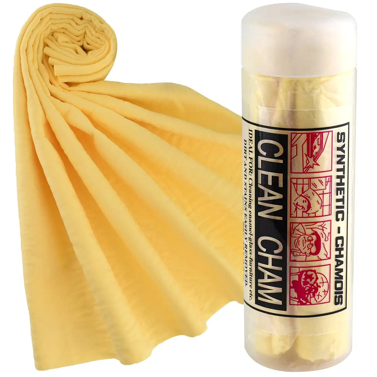 Xl Pva Chamois Car Drying Towel 26X17" | Pro Auto Detailing With Storage Tube 1