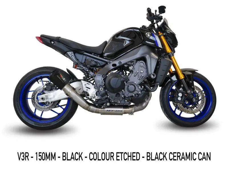 Austin Racing V3/V3R Decat Race Exhaust — Optimized For 2021+ Yamaha Mt-09 & Fz-09 1