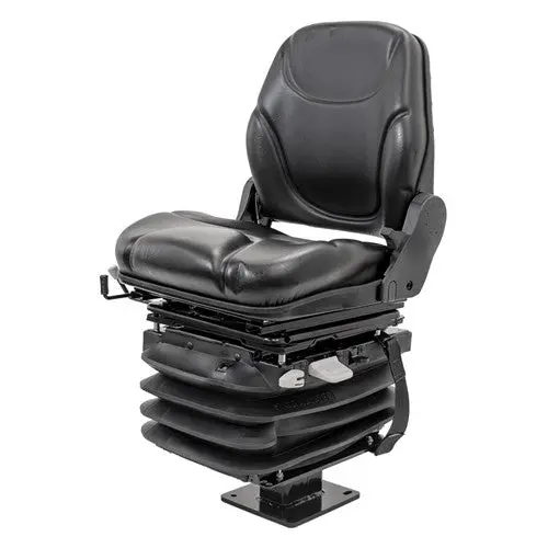 John Deere 310 Series Loader/Backhoe Replacement Seat & Air Suspension Kit - Fits Various Models - Black Vinyl 1
