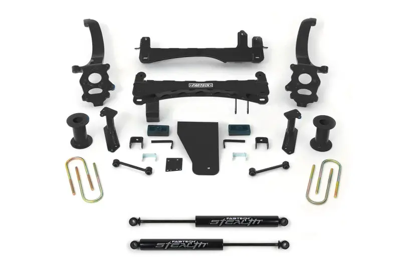 Fabtech 14-17 Nissan Titan 4Wd 6In Basic System W/Stealth Shocks 1