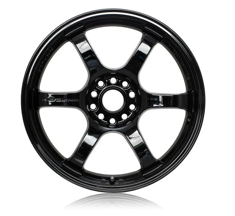 Gram Lights 57Dr Forged Alloy Wheel – 18X9.5", +38 Offset, 5X114.3, Glossy Black Finish 1