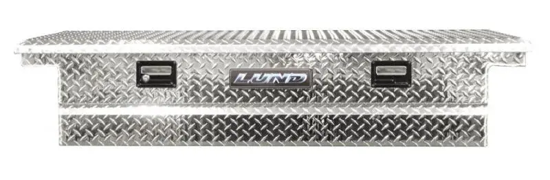 Lund Universal Aluminum Single-Lid Cross-Bed Truck Box – Brite Finish 1