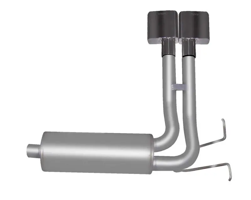 Gibson Super Truck Cat-Back Exhaust System – 2.5-Inch Stainless Steel For 1987–1996 Ford F-150 Xl 4.9L 1