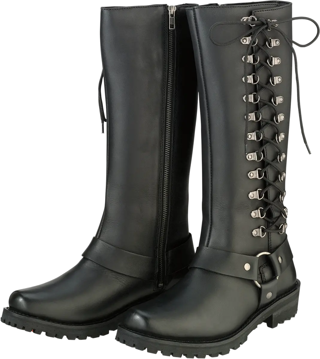 Z1R Savage Women’S Motorcycle Boots – Matte Black, Size 6.5 (Model 3403-0863) 1