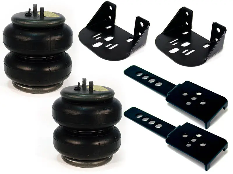 Ridetech Airoverleaf Sideframe Air Suspension Kit – 4,000-Pound Capacity, 2.5-Inch Leaf Bracket System 1