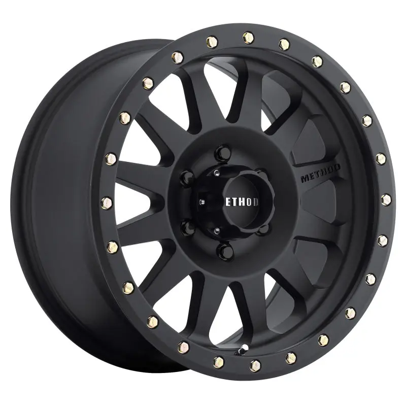 Method Mr304 Double Standard 20X10 -18Mm Offset 6X135 94Mm Cb Matte Black Wheel 1