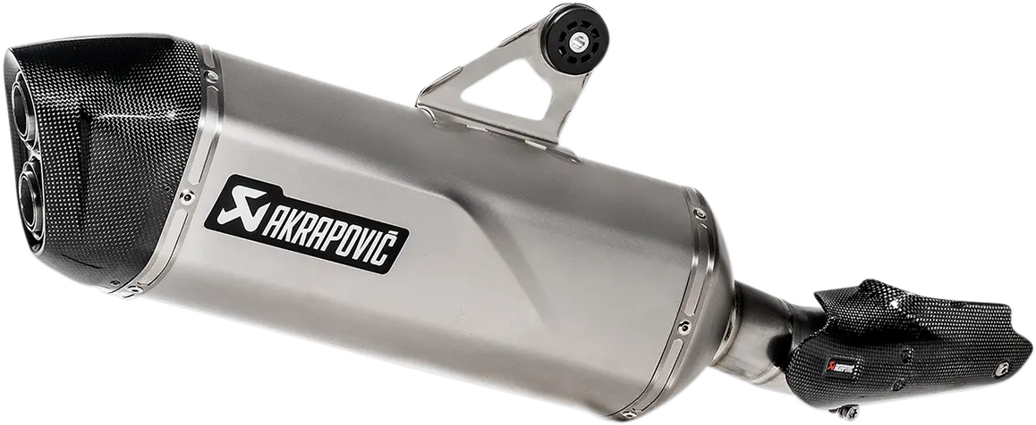 Akrapovič Titanium S-Line Muffler – Universal Performance Exhaust Component (Model S-B12So23-Haat) 1