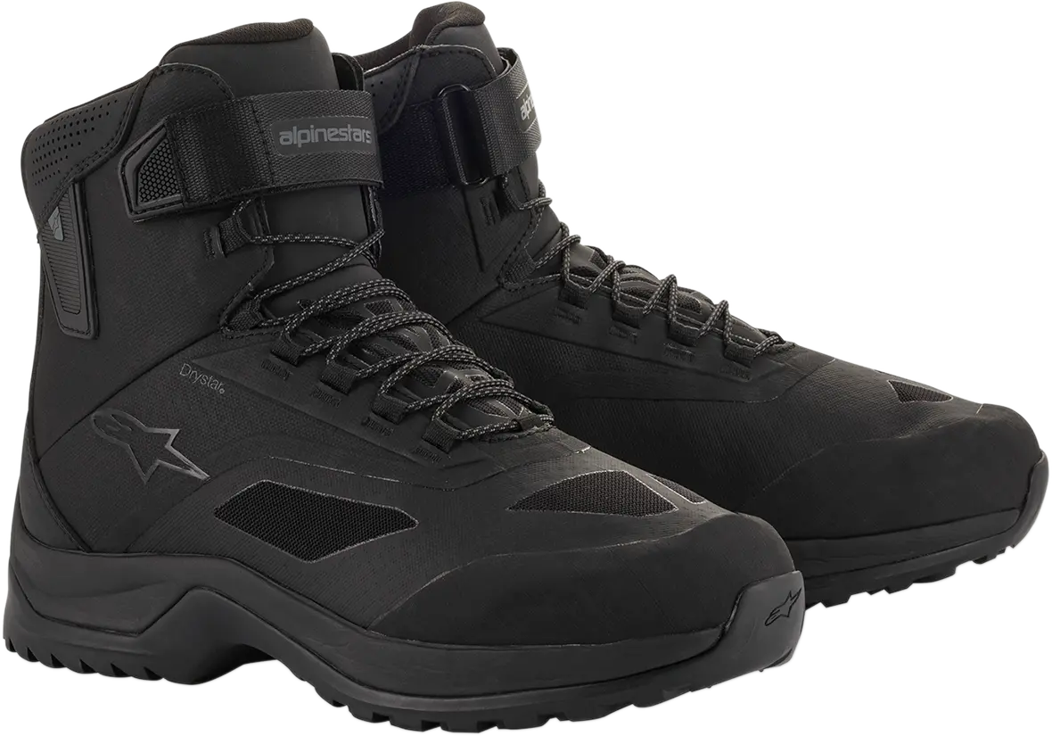 Alpinestars Cr-6 Drystar Waterproof Motorcycle Riding Shoes – Black, Size Us 8 1