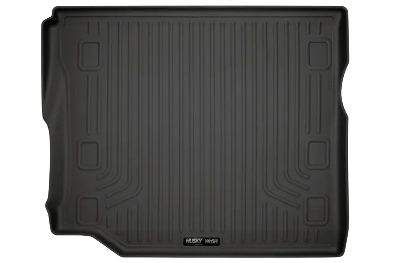 Husky Liners Weatherbeater Rear Cargo Mat – Black, Designed For 2018 Jeep Wrangler Unlimited With Subwoofer 1