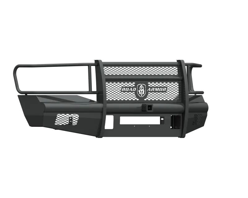 Road Armor 06-09 Dodge 2500 Vaquero Front Bumper Full Guard 2In Receiver - Tex Blk 1