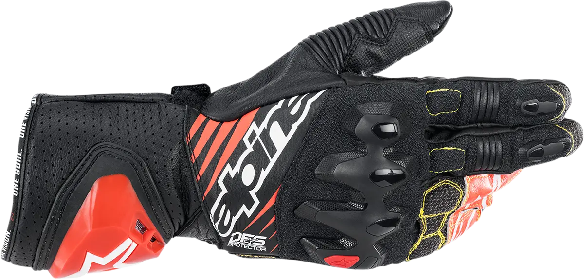 Alpinestars Gp Tech S Motorcycle Gloves – Black/White/Red, Size Small (3556422-1231-S) 1