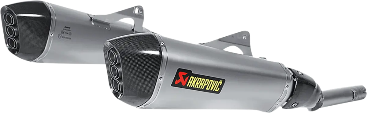 Akrapovič Titanium Slip-On Muffler – S-Line Series, Model S-B16So4-Hzaat 1