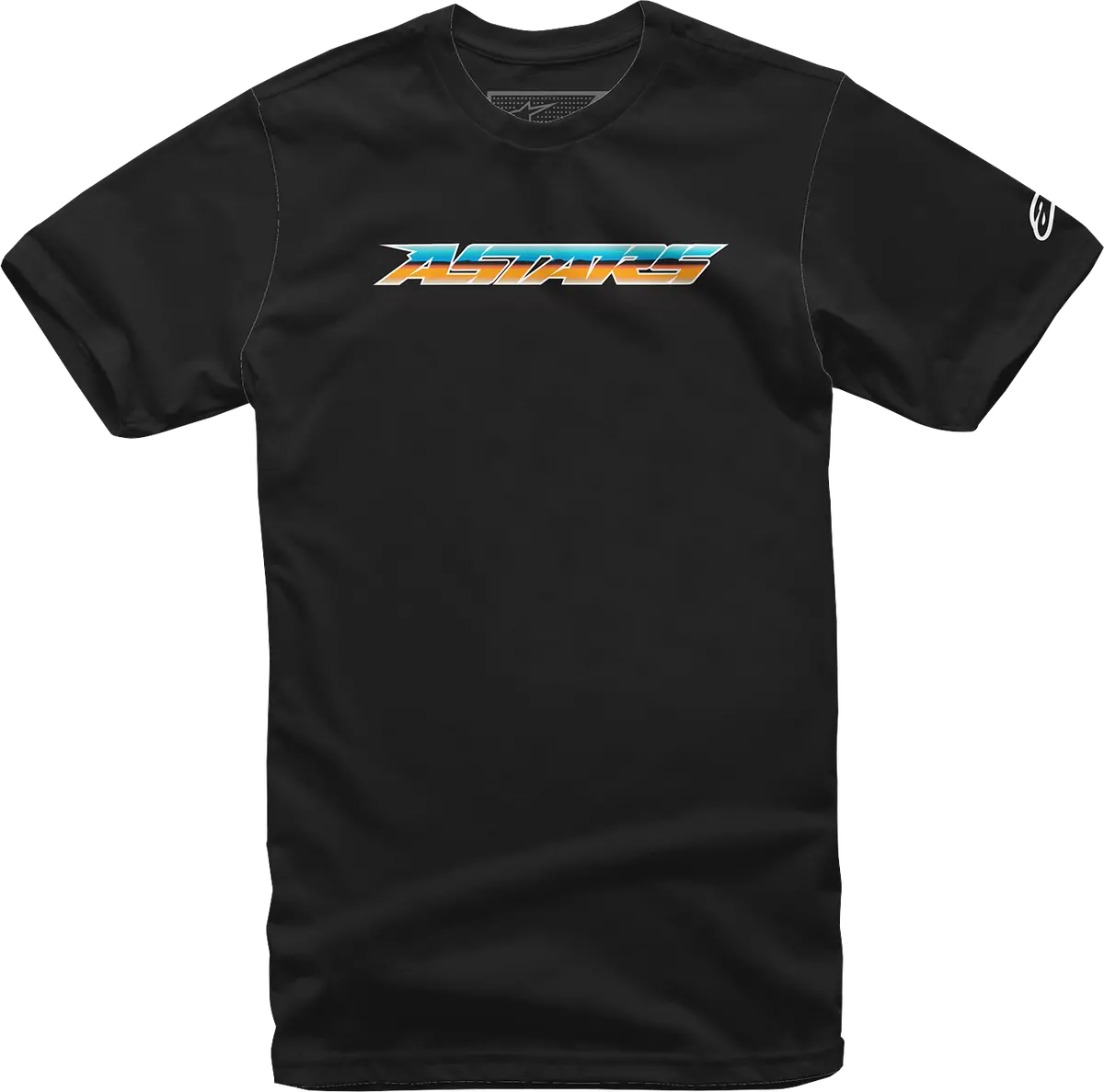 Alpinestars Chromium Graphic T-Shirt – Men’S Black Crewneck, Size 2Xl 1