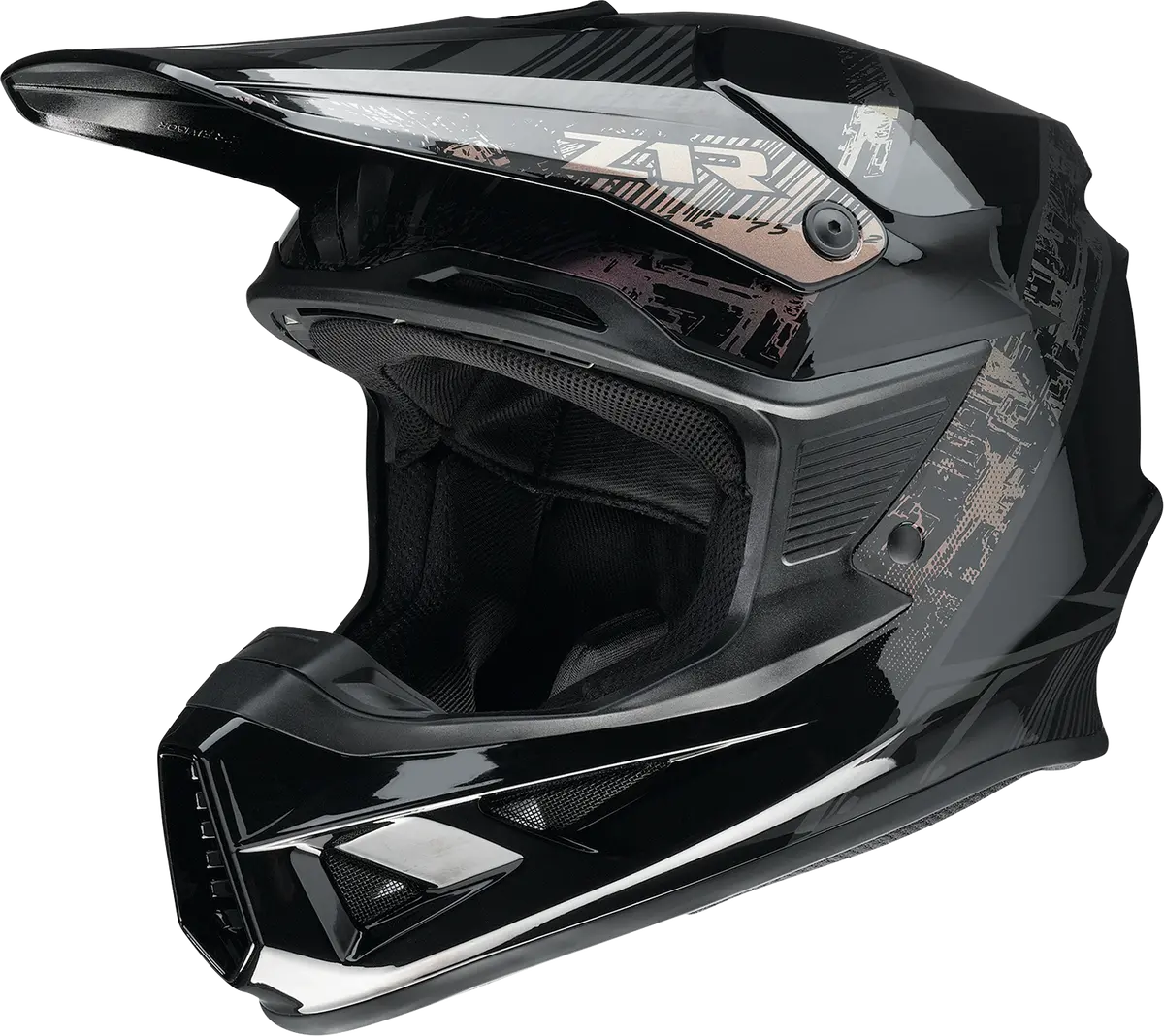 Z1R Fractal Mips Motorcycle Helmet – Iridescent Finish, Small Size (Model 0110-7982) 1