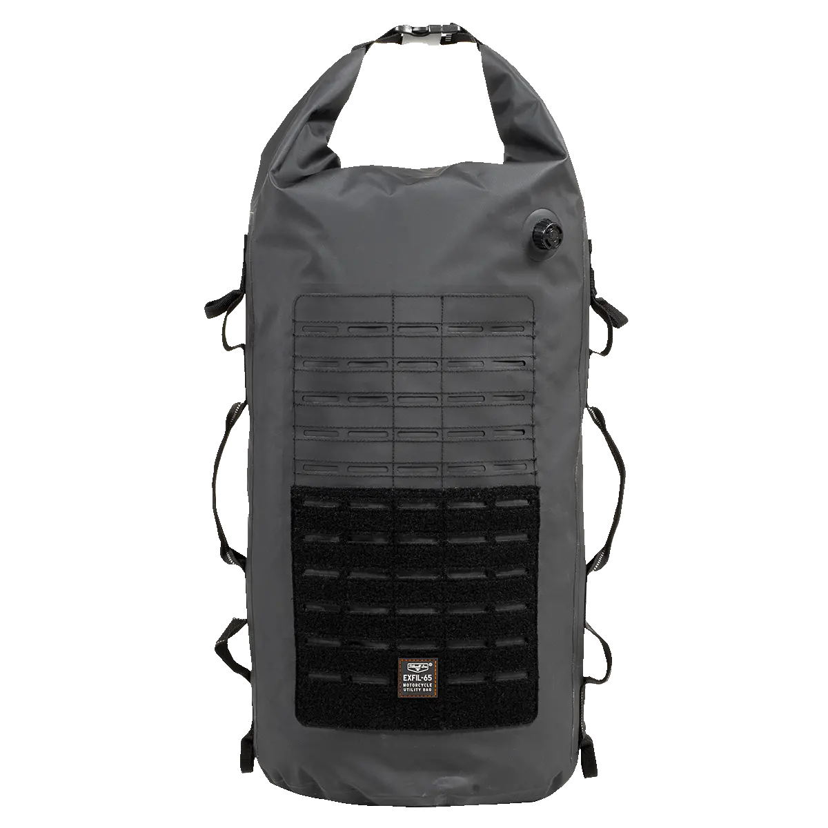 Biltwell Exfil-65 Waterproof Dry Bag – 30-Liter Capacity, Black (Model 3018-01) 1