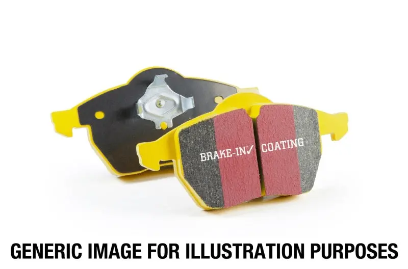 Ebc Yellowstuff High-Performance Front Brake Pads For 2015–2016 Mercedes-Benz C400 (W205) 1