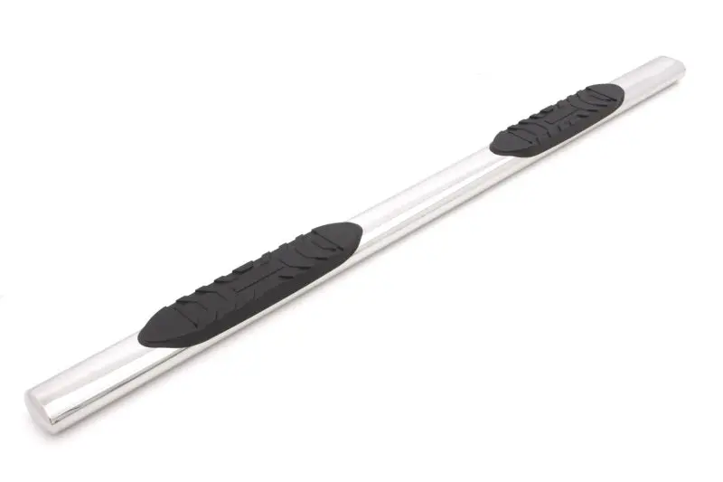 Lund Polished Stainless Steel Oval Nerf Bars – 5" Width, Straight Design For 2009–2017 Dodge Ram 1500 Quad Cab 1