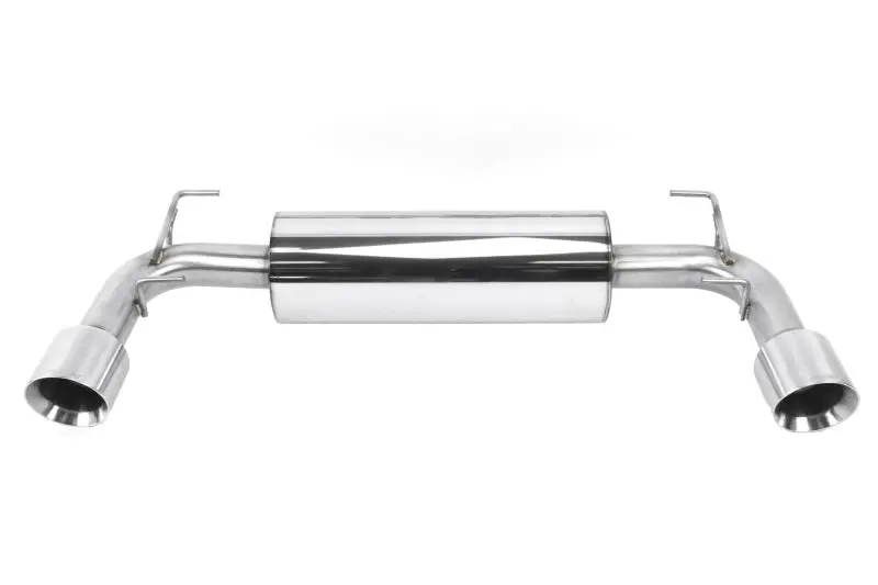 Perrin 3-Inch Dual-Tip Catback Exhaust For Subaru Brz, Scion Fr-S, And Toyota 86 – 304 Stainless Steel With Resonator, Brushed Finish 1