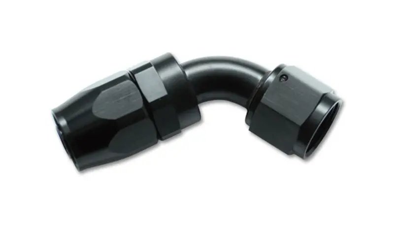 Vibrant -8An 60° Elbow Hose Fitting – Stainless Steel, 60-Degree Bend 1