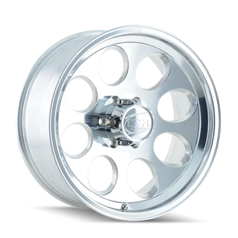 Ion Type 171 Polished Alloy Wheel – 20X9 Inches, 8X165.1 Bolt Pattern, Zero Offset 1