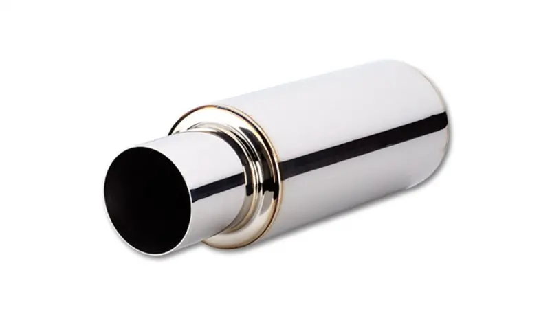 Vibrant Tpv Straight-Cut Round Muffler – 23" Length, 4" Tip 1