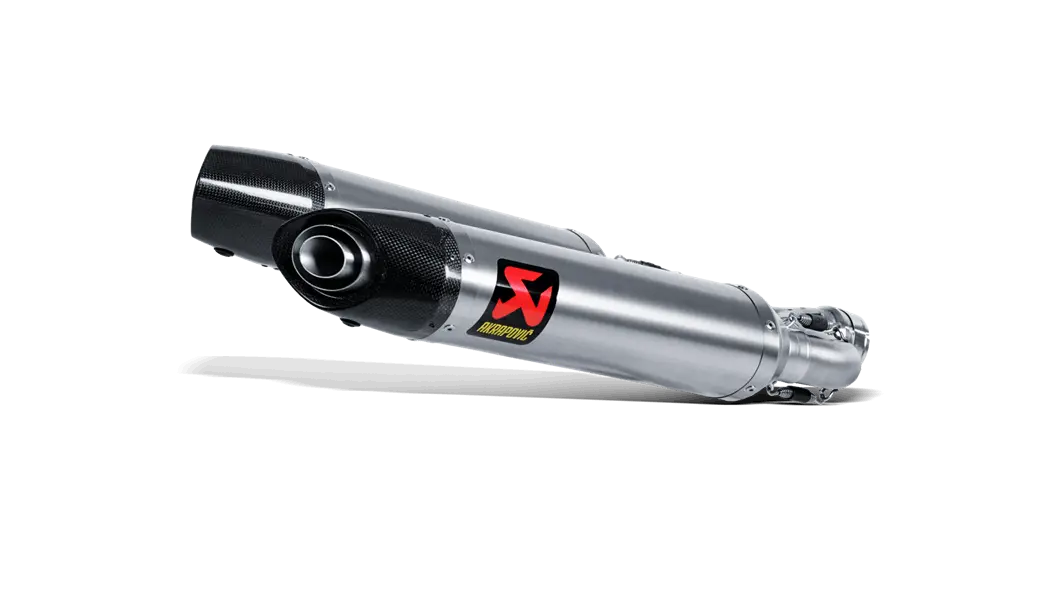 Akrapovič Titanium Slip-On Exhaust For 2008–2016 Aprilia Dorsoduro 750 1
