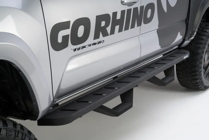 Go Rhino Rb10 Complete Drop Step Kit With Brackets For 2019–2020 Ford Ranger 1
