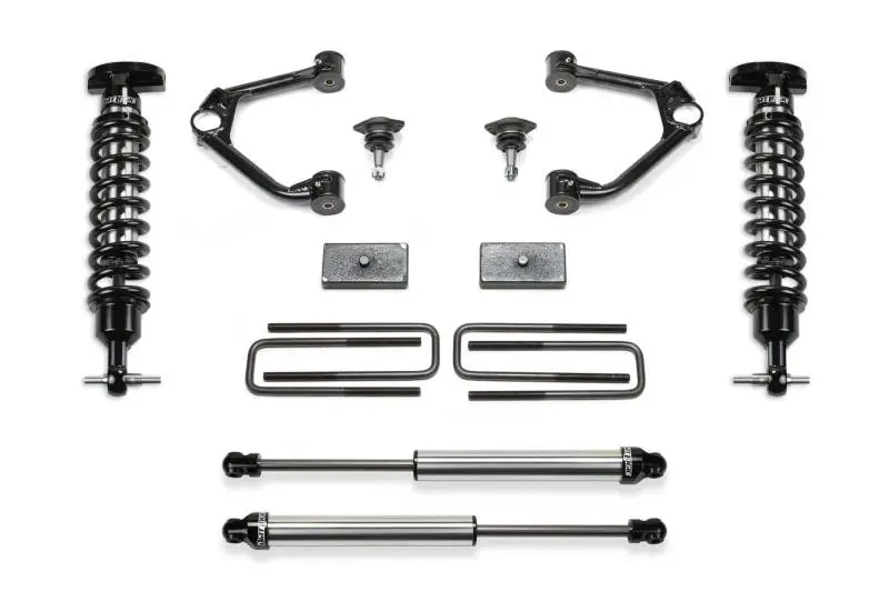 Fabtech 3-Inch Budget Uca Lift System For 2019 Chevy C/K1500 – Includes 2.5-Inch Coilovers & Rear Delrin Shocks 1