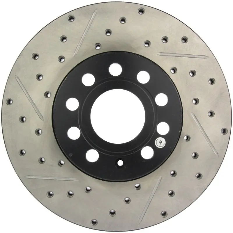 Stoptech Slotted And Drilled Sport Brake Rotors – Performance Replacement Discs 1