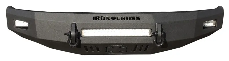 Iron Cross Low-Profile Matte Black Front Bumper For 2006–2009 Dodge Ram 2500/3500 1