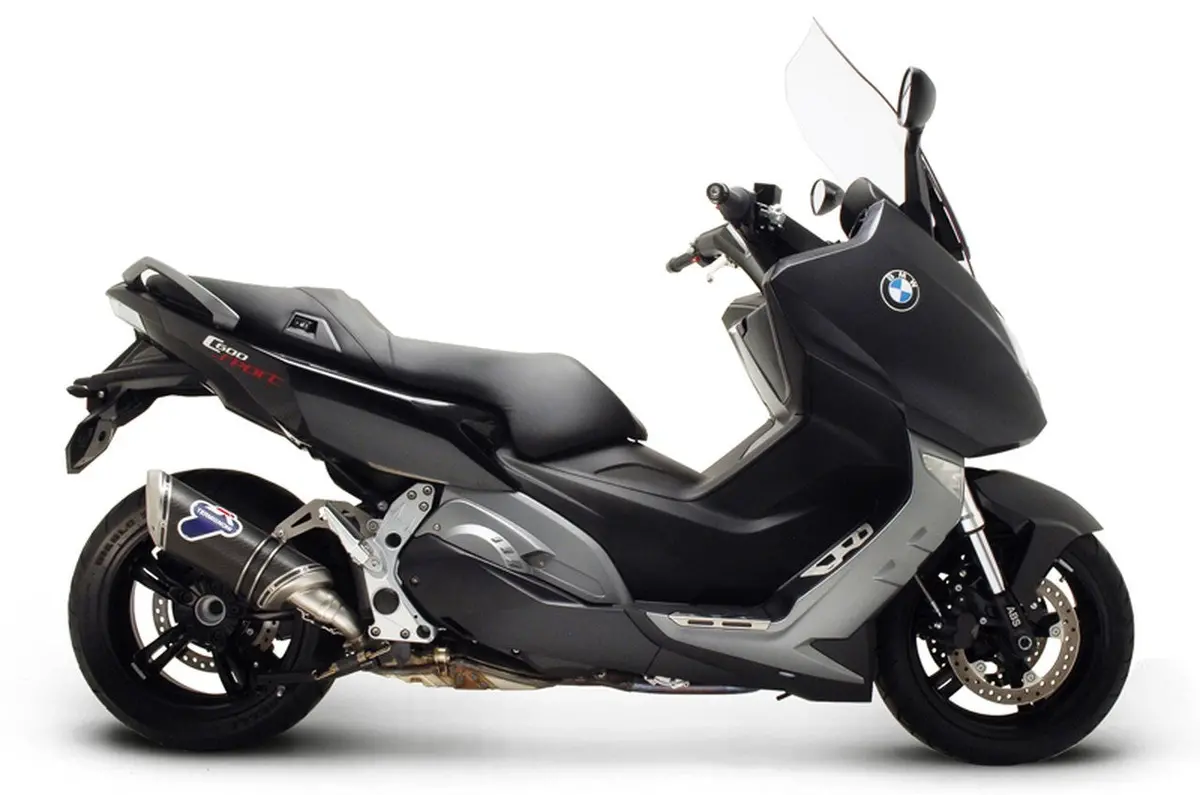 Termignoni Relevance Stainless Steel Slip-On Exhaust For 2012–2015 Bmw C600 Sport 1