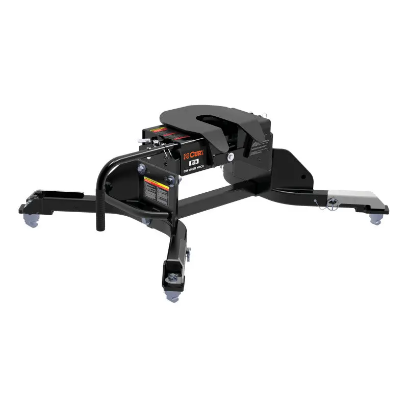 Curt E16 Fifth Wheel Hitch With Ram Puck System Mounting Legs 1
