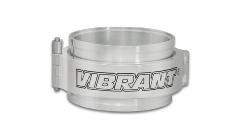 Vibrant Heavy-Duty Polished Clamp Assembly – Designed For 4-Inch Od Exhaust Tubing 1