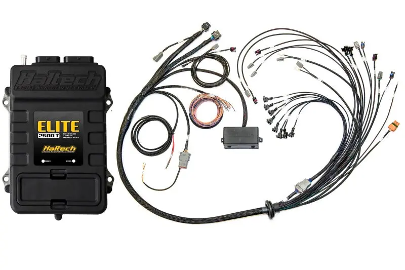 Haltech Elite 2500 Ecu Kit For Toyota 2Jz – Terminated Wiring Harness With Ev1 Injector Connectors 1