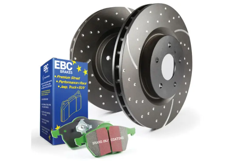 Stage 10 Greenstuff 2000 Brake Pad And Gd Rotor Kit – High-Performance Street & Track Combination 1
